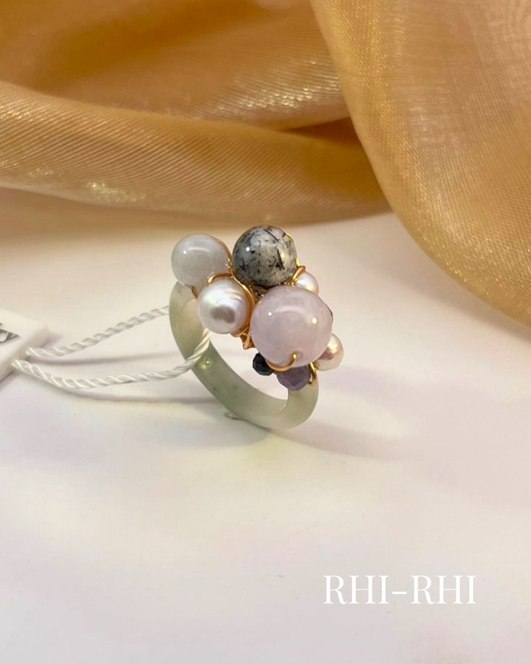 Rhi-Rhi Jade Ring - US9.50